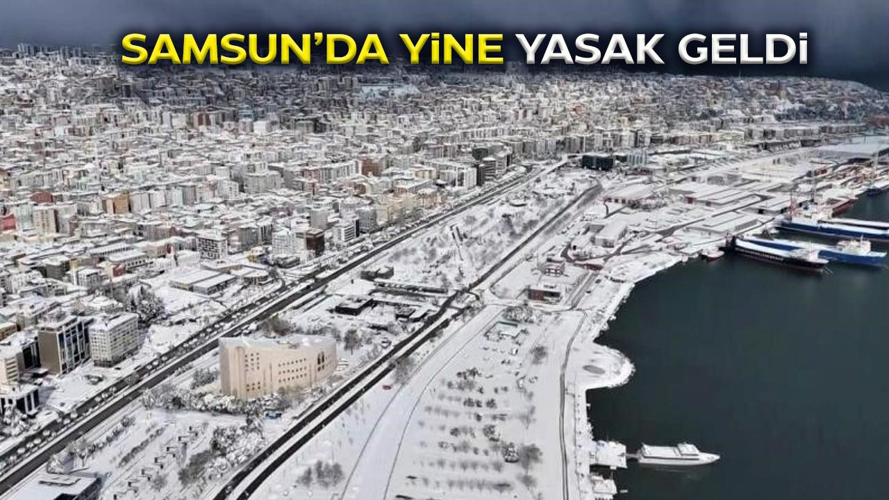 Samsun'da motosikletlerin trafiğe çıkması yasaklandı!
