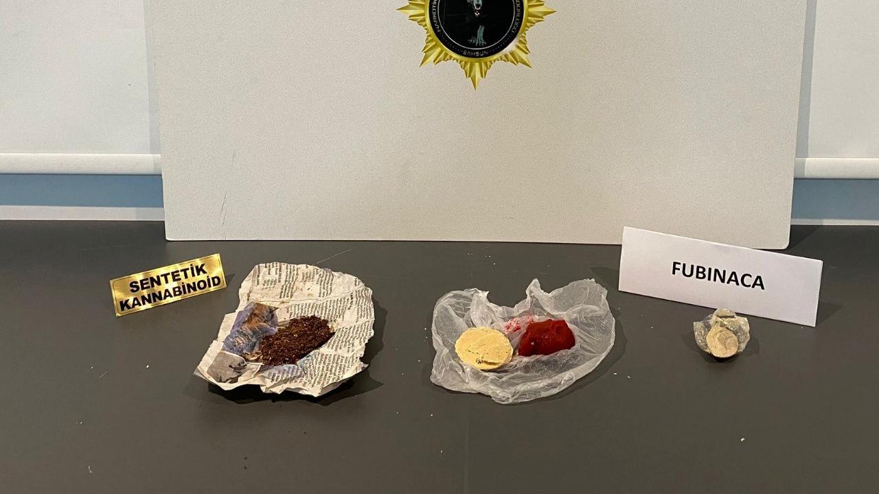 Samsun’da sentetik kannabinoid ele geçirildi