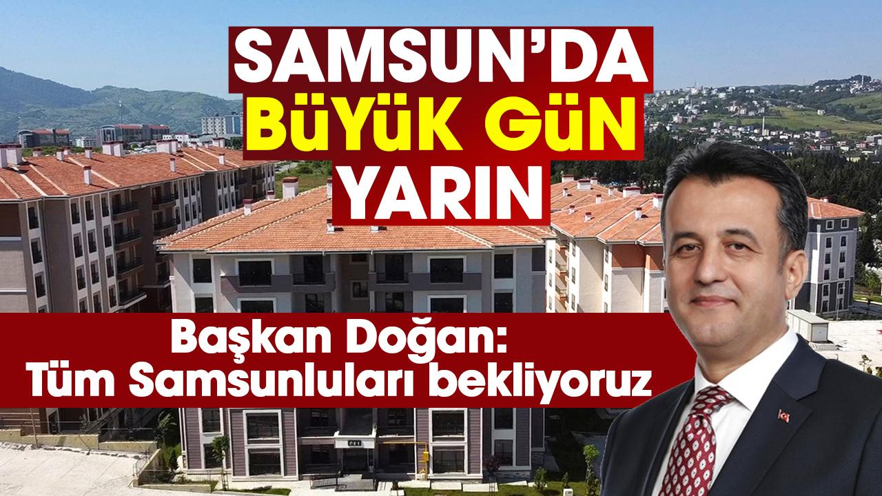 Samsun'da TOKİ kurası için geri sayım başladı