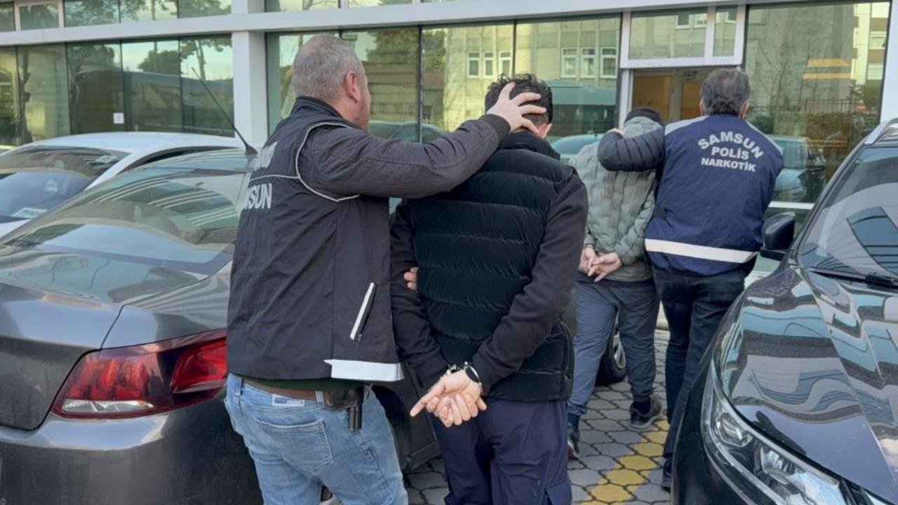 Samsun’da uyuşturucu operasyonu: 3 gözaltı