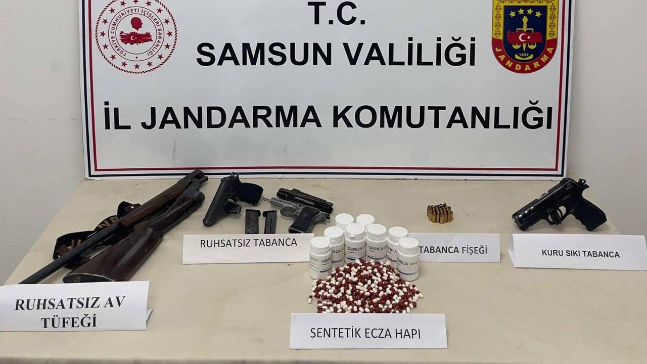 Samsun'da uyuşturucu operasyonu!