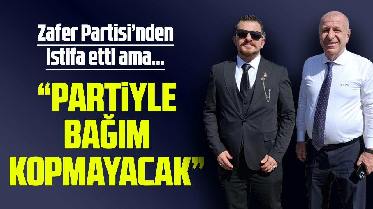 Samsun'da Zafer Partisi Kavak İlçe Başkanı Burak Şahinkaya istifa etti