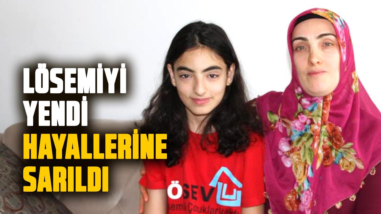 Samsunlu minik Elif lösemiyi yendi! Hayali doktor olmak