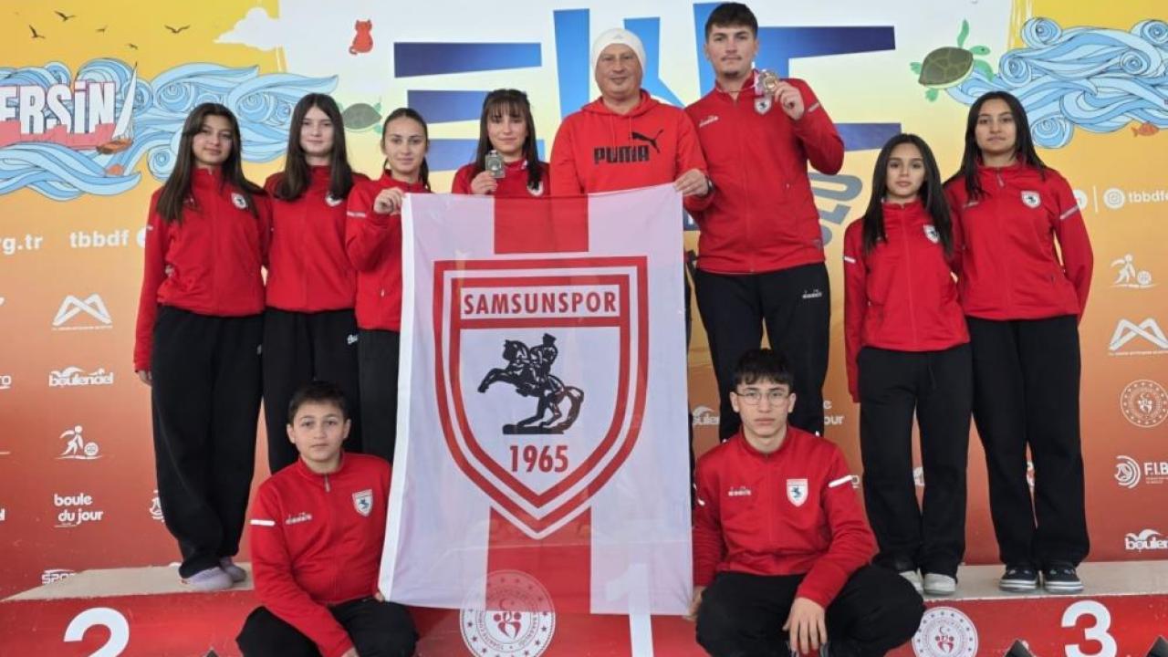 Samsunspor Bocce takımından önemli bir başarı daha