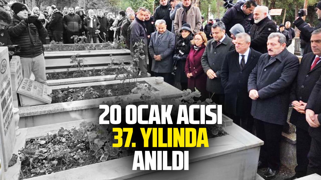 Samsunspor camiası 20 Ocak'ın acısını 37.yılında da unutmadı