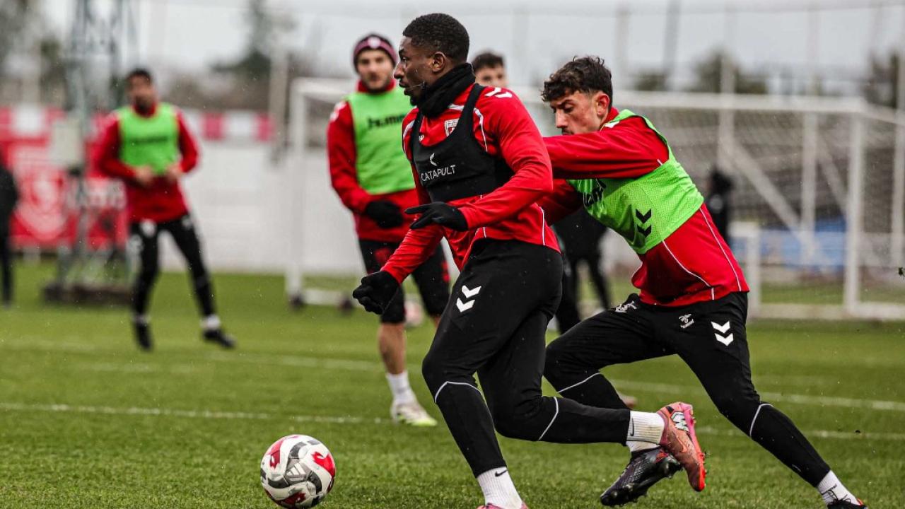 Samsunspor Gençlerbirliği karşılaşmasına hazırlanıyor