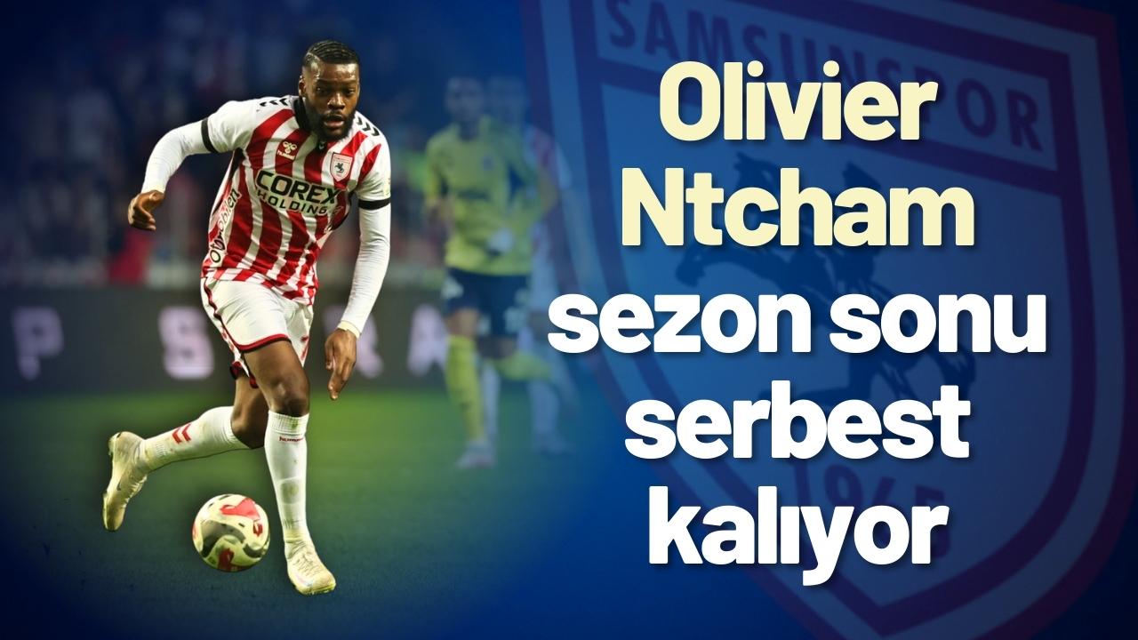 Samsunspor'da Olivier Ntcham sezon sonu serbest kalıyor