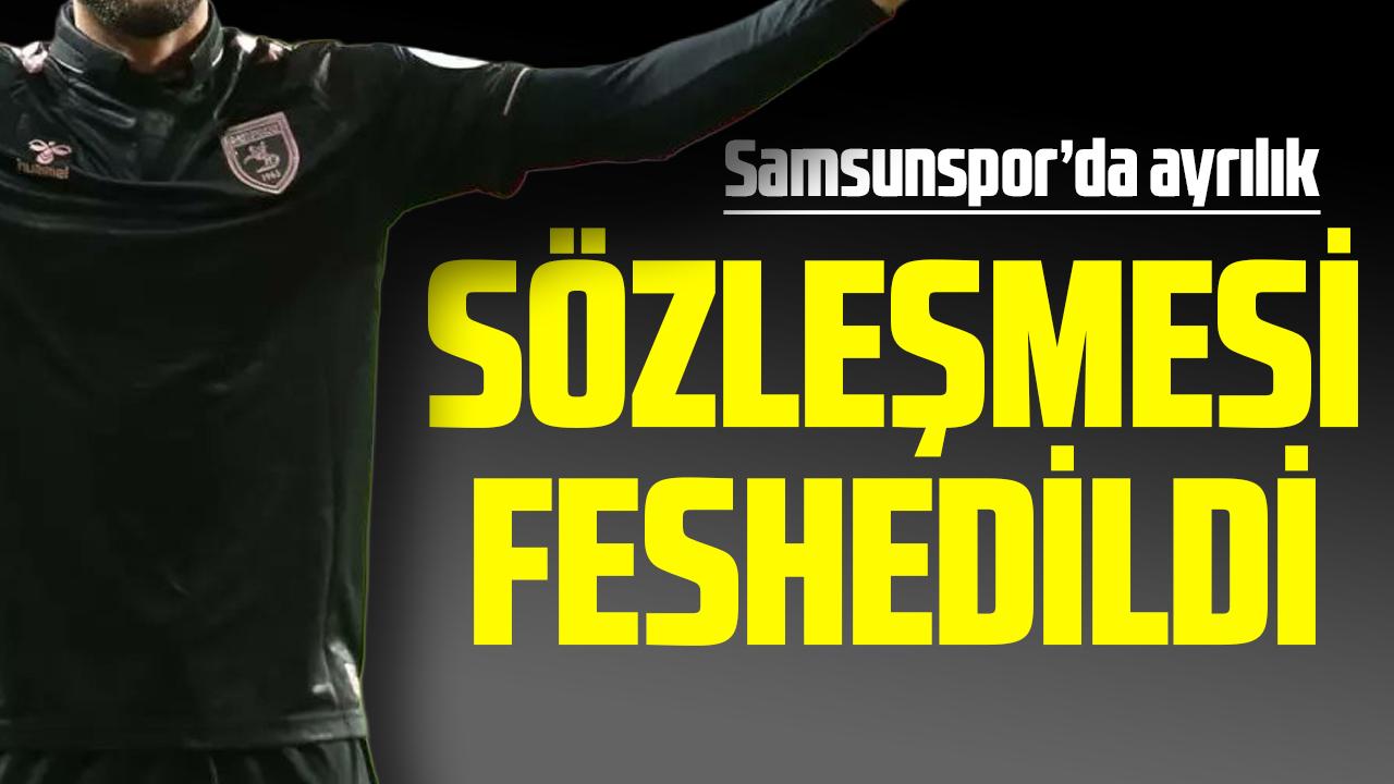 Samsunspor'da Soner Aydoğdu ile yollar ayrıldı