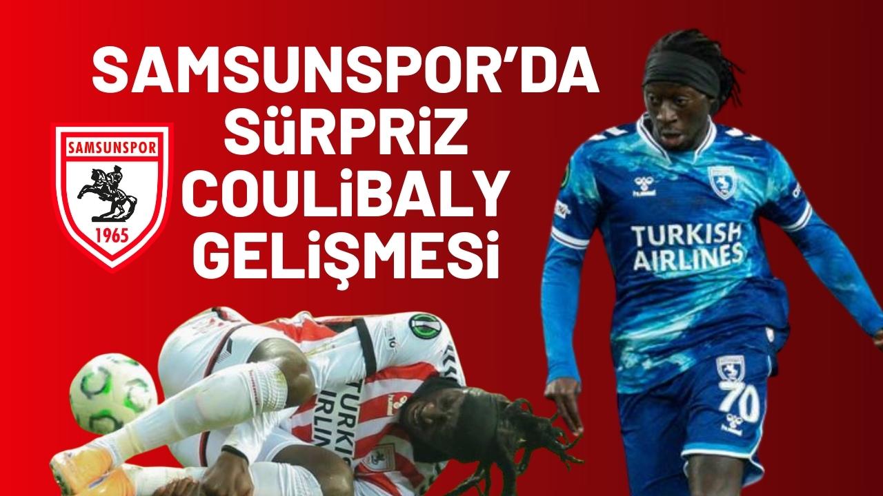 Samsunspor'da Tanguy Coulibaly gelişmesi! Kulüp paylaştı
