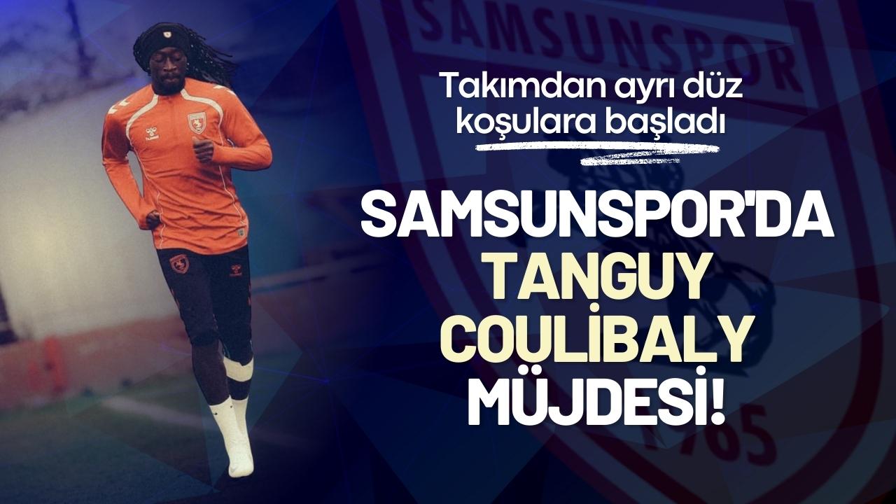 Samsunspor'da Tanguy Coulibaly müjdesi!