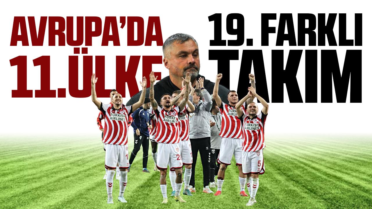 Samsunspor'un Avrupa kupalarındaki 19. farklı rakibi Shkendija