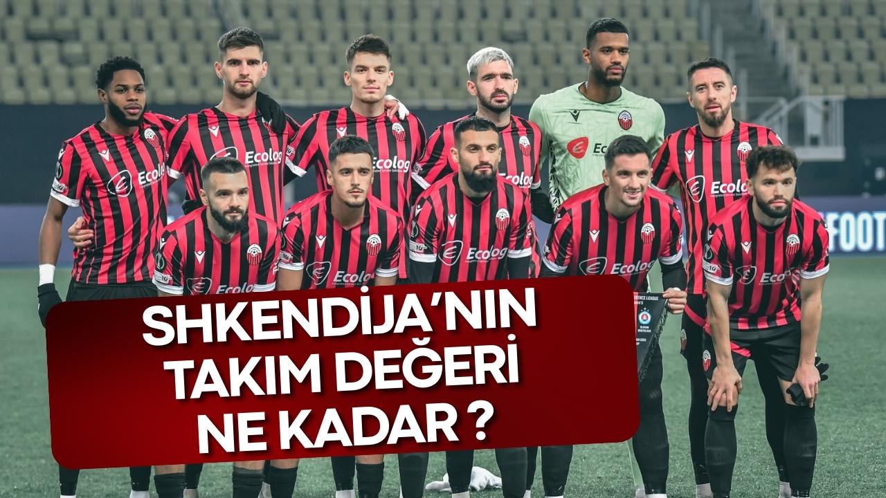 Samsunspor'un rakibi Shkendija'nın değeri şaşırttı! İşte rakamlar