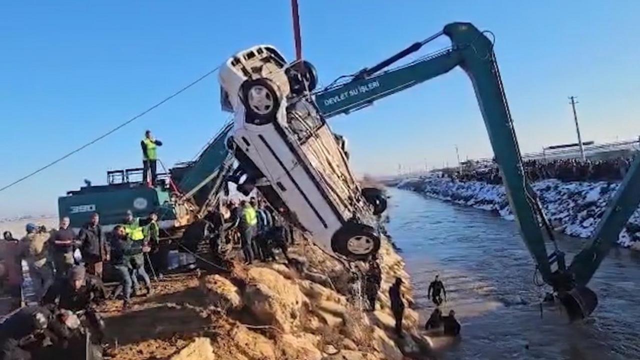 Şanlıurfa'da kanalda kaybolan sürücünün cansız bedeni Suriye’de bulundu