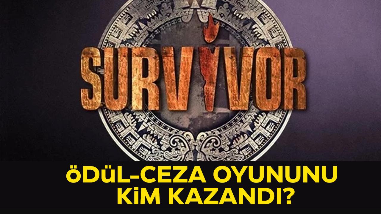 Survivor'da 26 Ocak ödül-ceza oyununu hangi takım kazandı? Hangi takım ceza aldı?