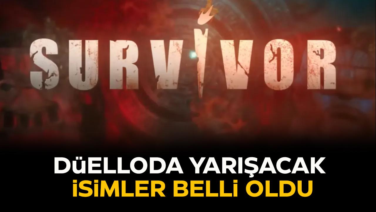 Survivor'da düelloda kimler yarışacak?