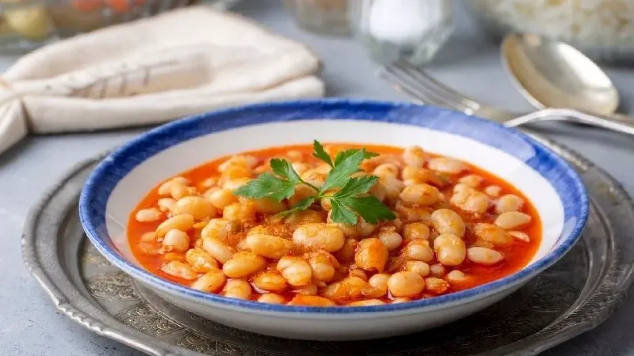 Sütlü kuru fasulye tarifi