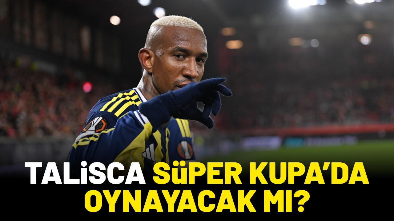 Talisca Galatasaray maçında oynayacak mı?