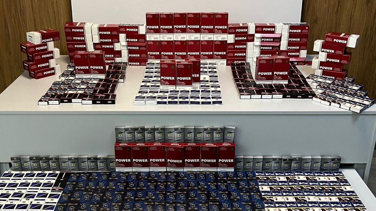 Terme’de kaçak sigara operasyonu: 23 bin 160 makaron ele geçirildi