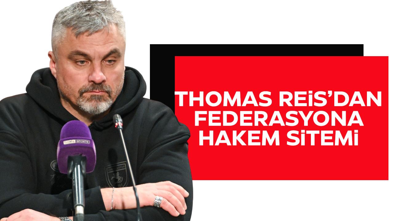 Thomas Reis, Gençlerbirliği maçından sonra federasyona sitem etti!