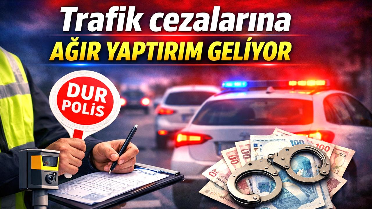 Trafikte yeni dönem: Cezalar 280 Bin TL’ye kadar çıkıyor