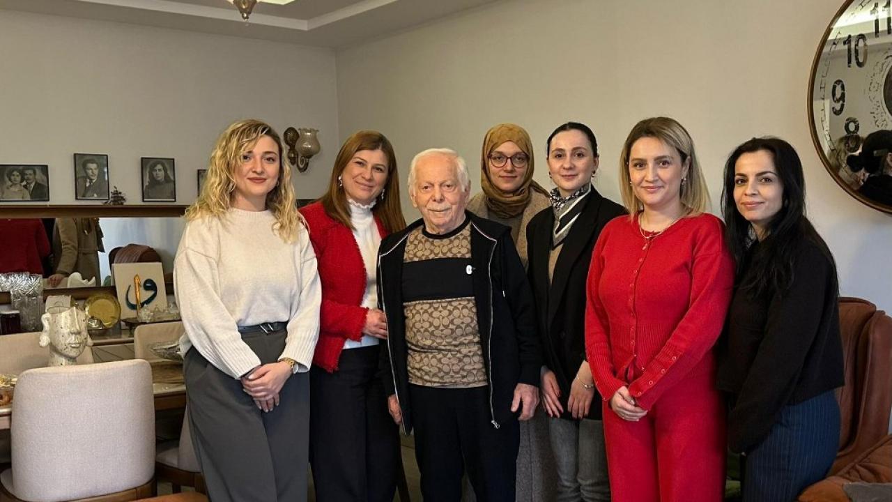 Tüfekci Vakfı ‘Miraç Kandili’nde yaşlılar ve esnaflarla bir araya geldi