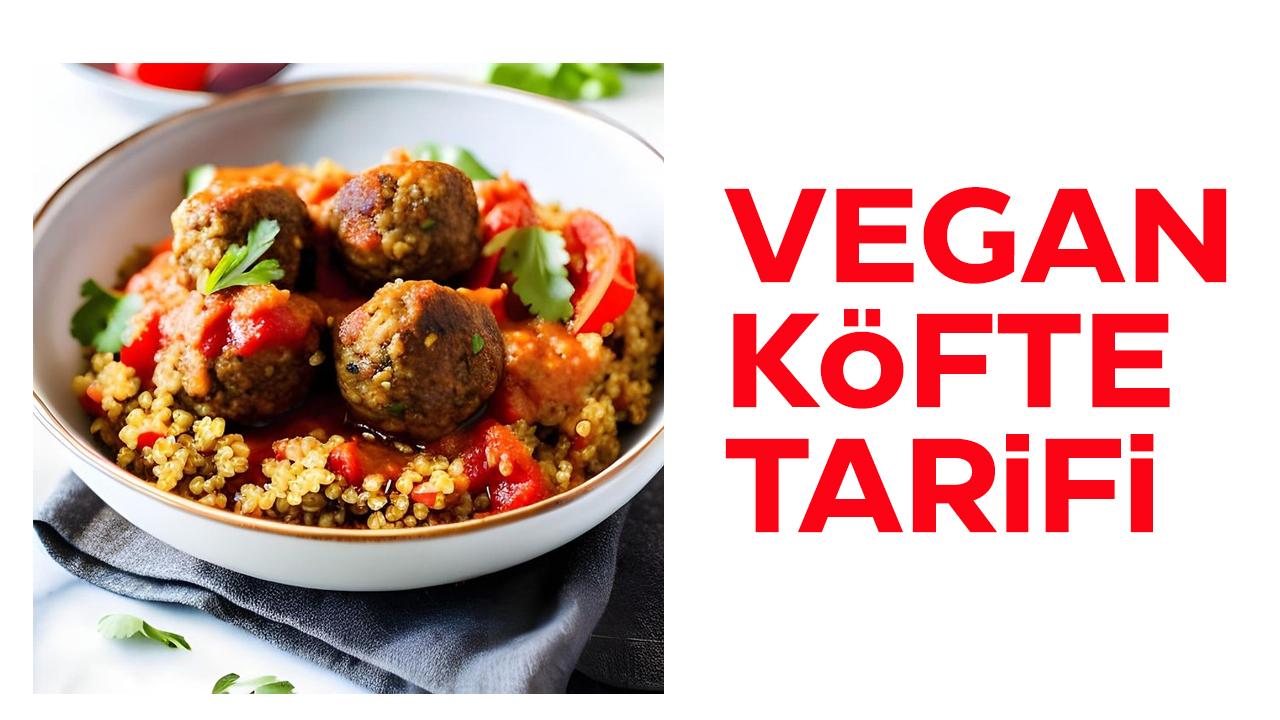 Vegan köfte tarifi