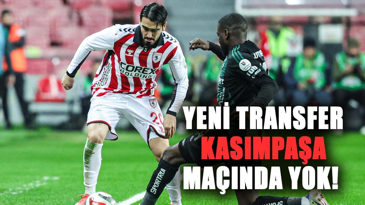 Yalçın Kayan Samsunspor'daki ikinci maçında cezalı duruma düştü