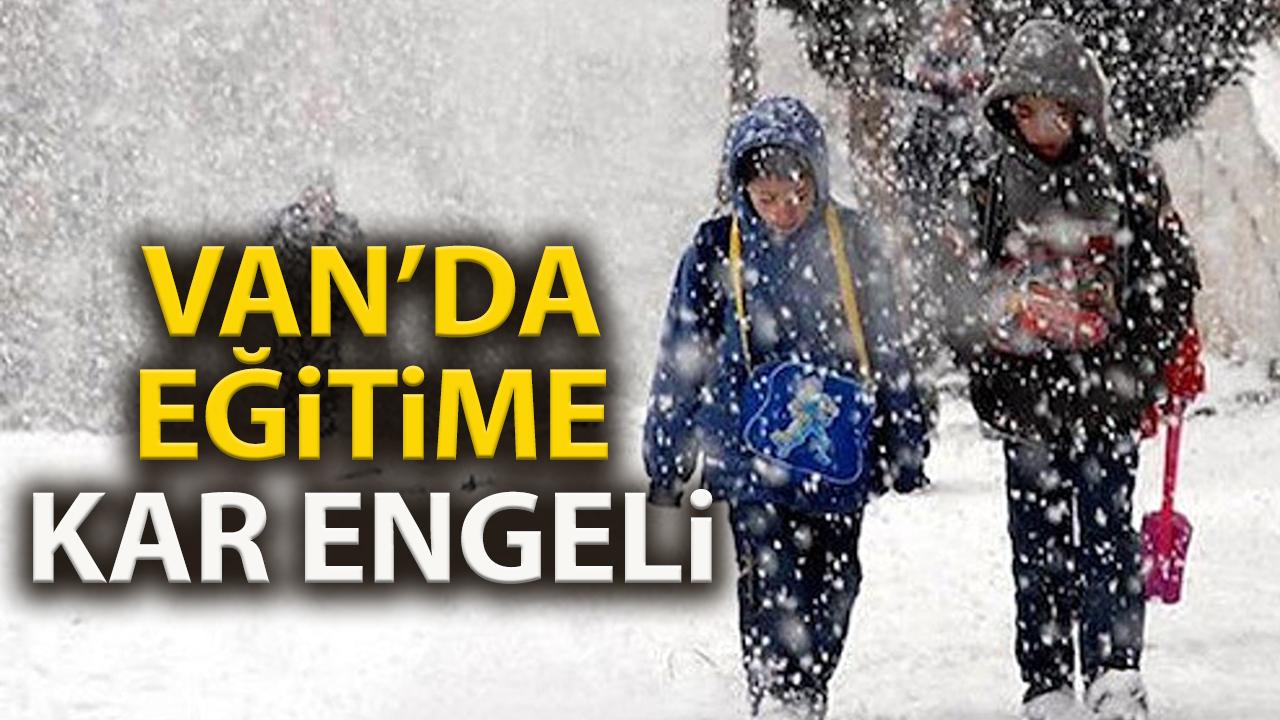 10 Şubat'ta Van'da okullar tatil mi?