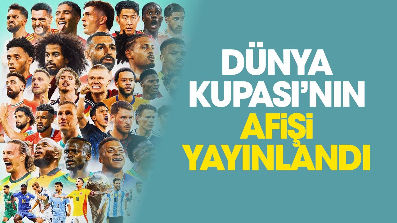 2026 Dünya Kupası'nın afişi yayınlandı