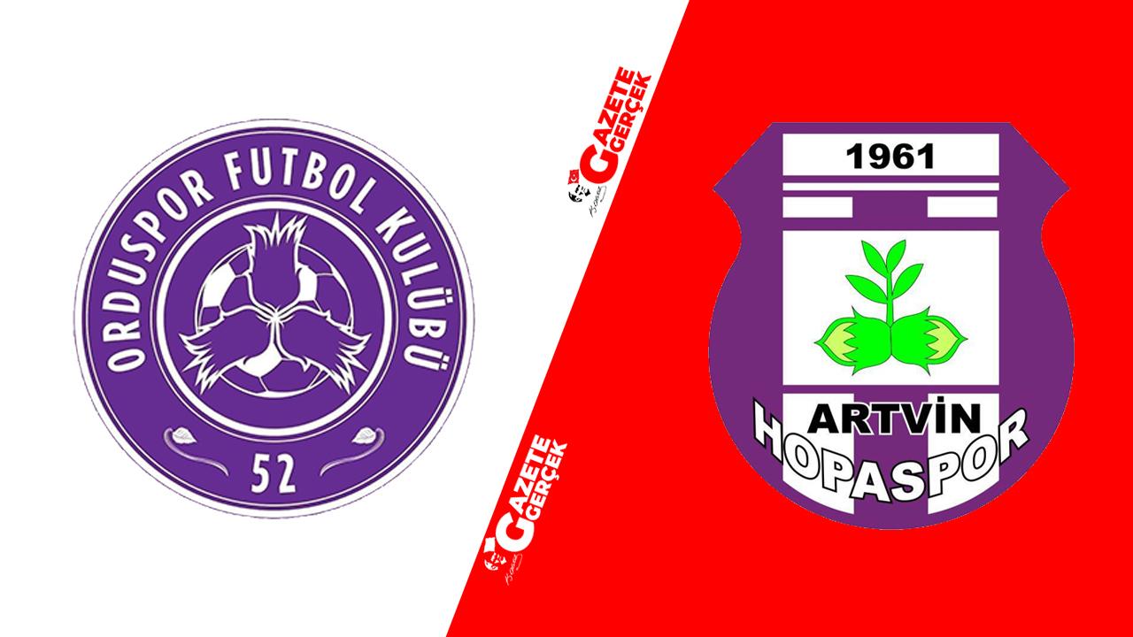 52 Orduspor Artvin Hopaspor maçı saat kaçta, hangi kanalda? Şifresiz mi?