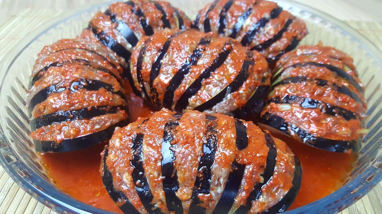 6. gün iftar menüsü: yelpaze patlıcan kebabı