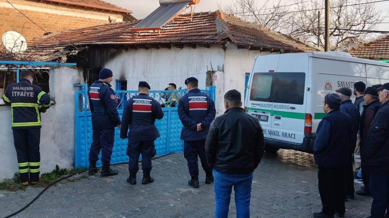 87 yaşındaki adam yanarak can verdi