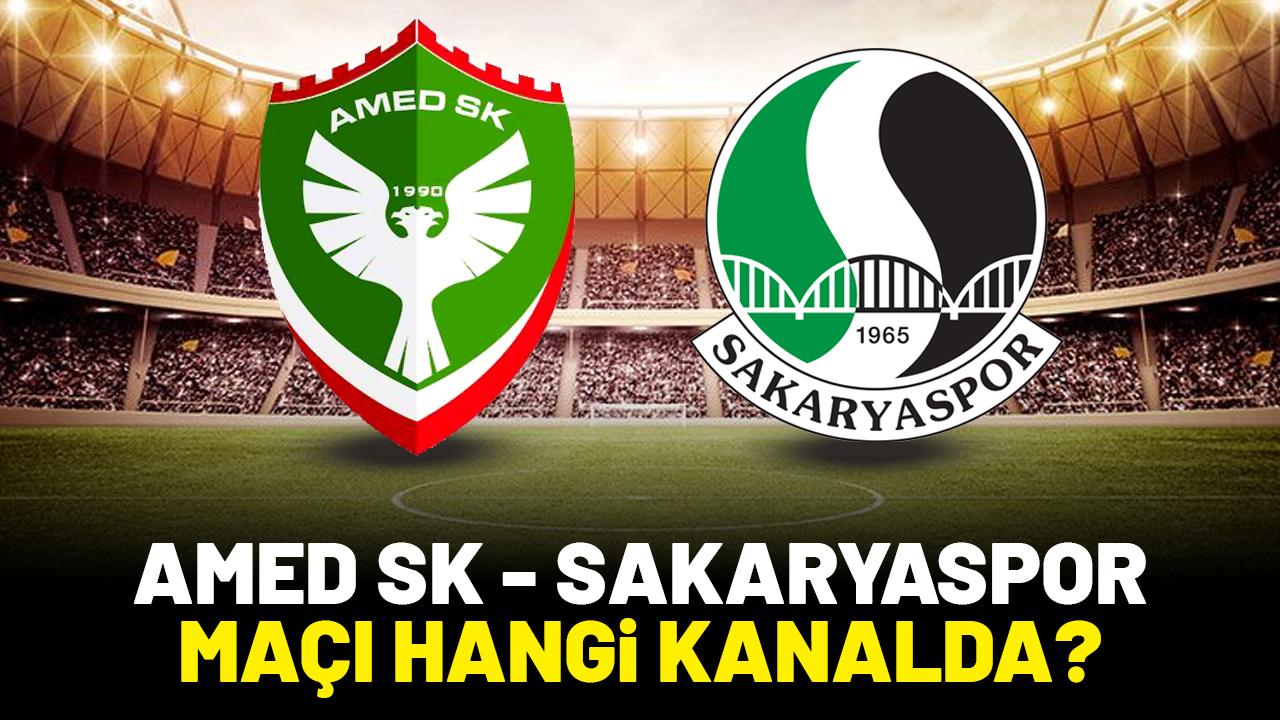 Amed SK Sakaryaspor maçı saat kaçta hangi kanalda?