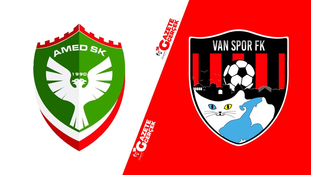 Amedspor Vanspor maçı saat kaçta, hangi kanalda? Şifresiz mi?