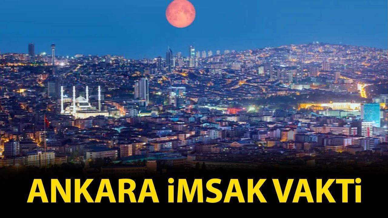 Ankara imsak ne zaman?