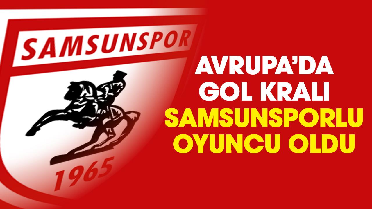 Avrupa'da gol krallığında zirve Samsunsporlu Marius'a ait