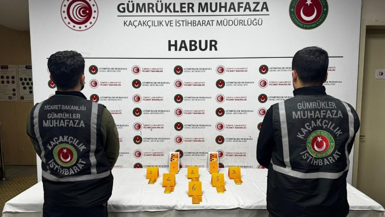 Ayakkabı içerisinde 41 kilo altın ele geçirildi
