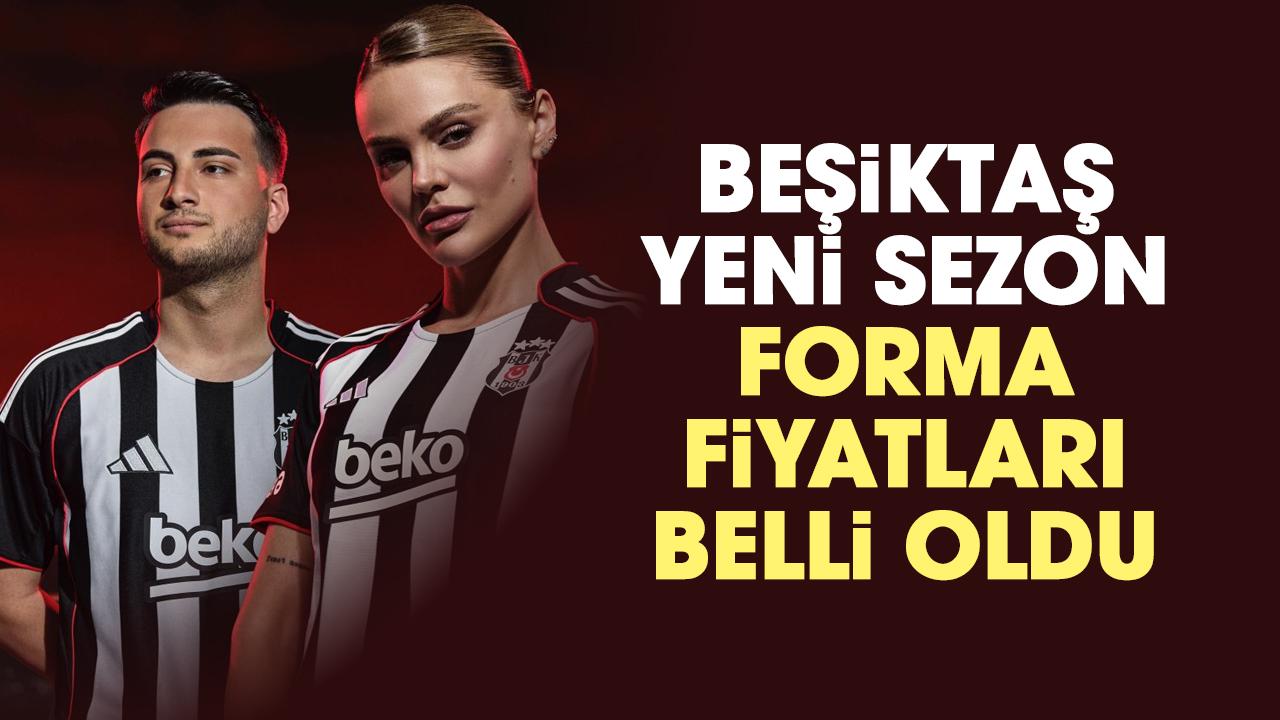 Beşiktaş'ın yeni sezon forma fiyatları belli oldu