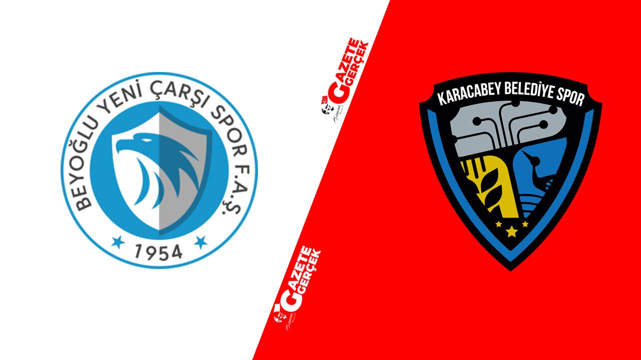 Beyoğlu Yeni Çarşı Karacabey Belediyespor maçı saat kaçta hangi kanalda yayınlanacak?