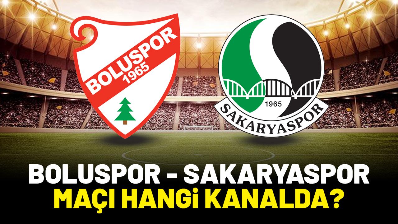 Boluspor - Sakaryaspor maçı saat kaçta hangi kanalda?