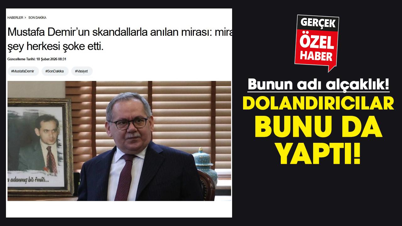 Bunun adı alçaklık! Dolandırıcılar bunu da yaptı!