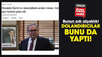 Bunun adı alçaklık! Dolandırıcılar bunu da yaptı!
