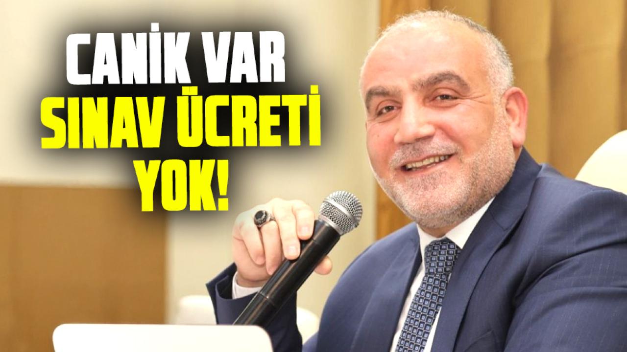 Canik Belediyesi, tüm öğrencilerin YKS ücretini karşılıyor