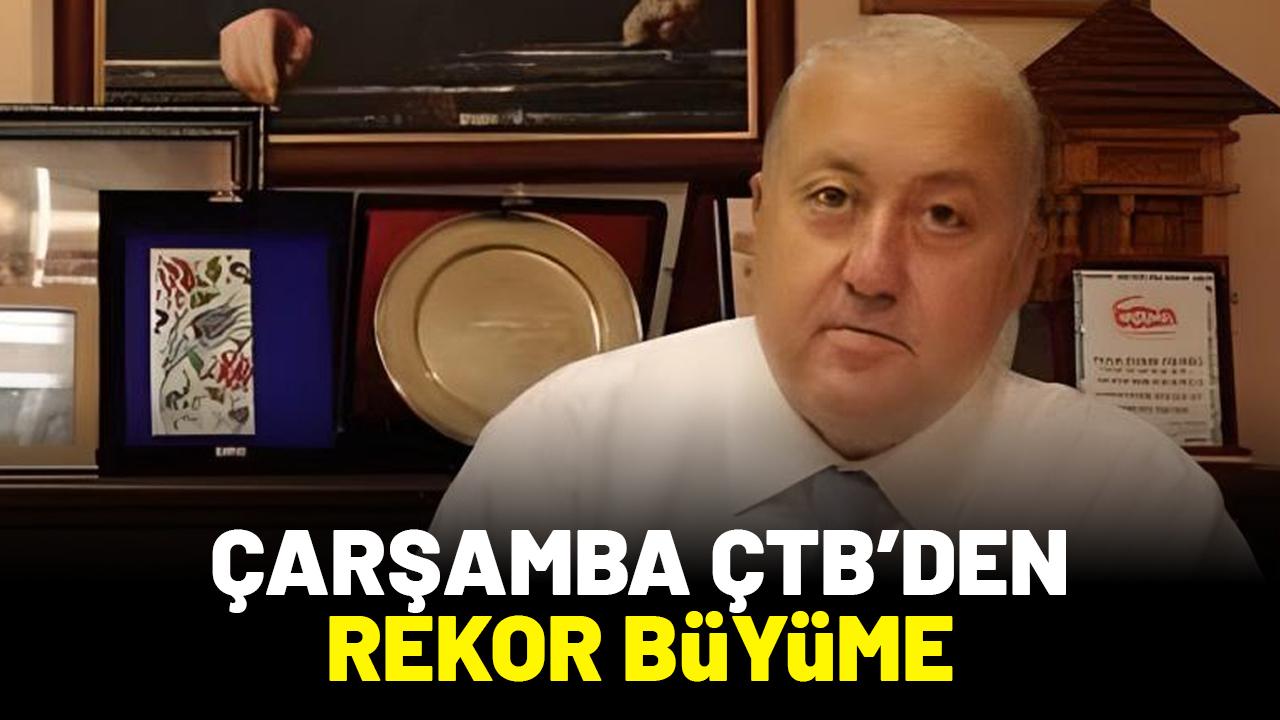 Çarşamba Ticaret Borsası'ndan rekor büyüme