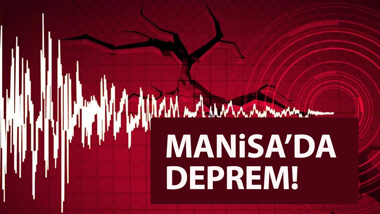 Deprem mi oldu? 2 Şubat Pazartesi Manisa'da deprem