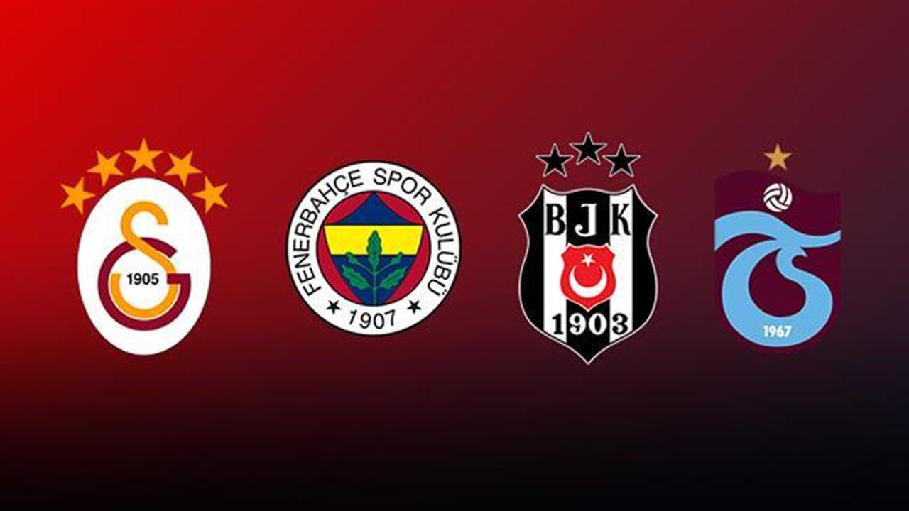 Dört büyüklerin transfer dönemi gelir ve gider tablosu belli oldu