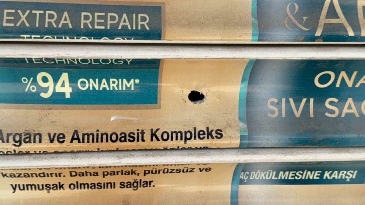 Eczaneye silahlı saldırı