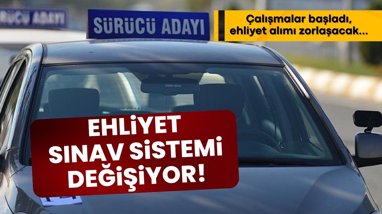 Ehliyet sınav sistemi değişiyor!