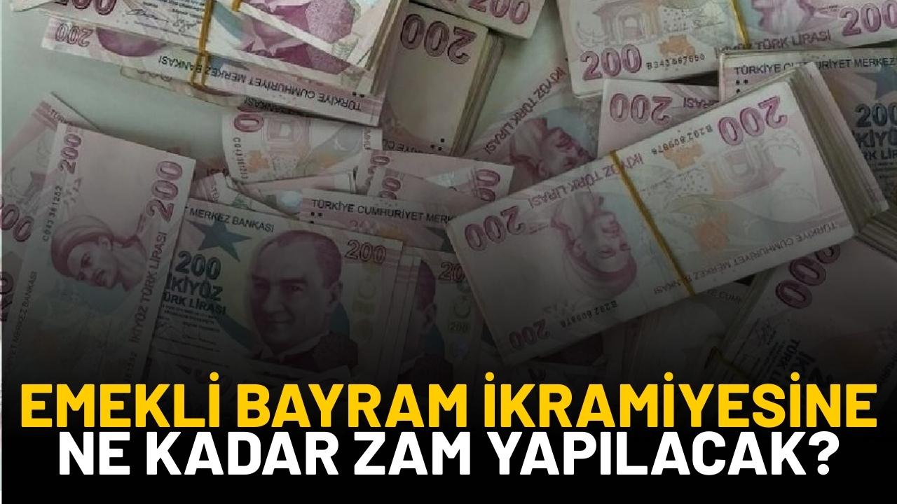 Emekli bayram ikramiyesine ne kadar zam yapılacak?