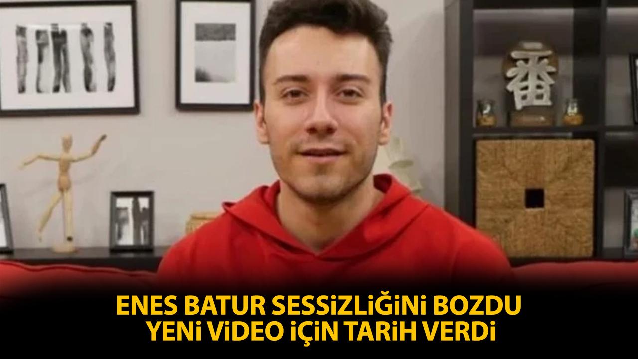 Enes Batur yeni video ile dönüyor